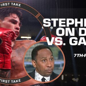 Stephen A. says Ryan Garcia GOT EXPOSED by Tank Davis 😯 | First Take