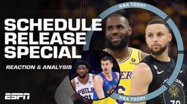 🚨 NBA SCHEDULE RELEASED 🚨 Breaking down Opening Week, Christmas Day games & more! | NBA Today