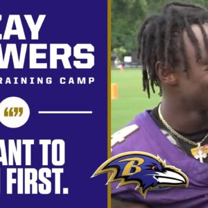 Ravens Training Camp: Zay Flowers talks relationship with Lamar + OBJ, OROY | CBS Sports