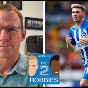 Billy Gilmour 'absolutely perfect' for Brighton under De Zerbi | The 2 Robbies Podcast | NBC Sports
