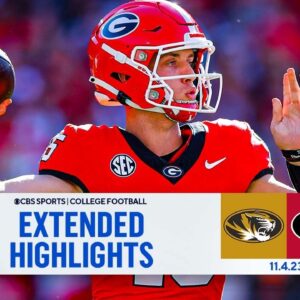 No, 12 Missouri vs. No. 2 Georgia Bulldogs: Extended Highlights I CBS Sports