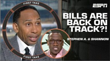 Stephen A. & Shannon Sharpe GET HEATED over the Bills being BACK ON TRACK! 🔥 | First Take
