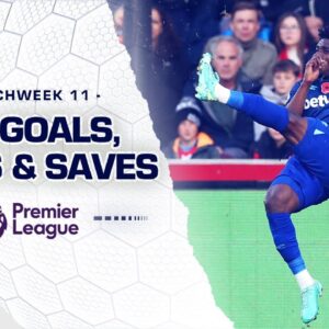 Top goals, skills and saves: Matchweek 11 (2023-24) | Premier League | NBC Sports