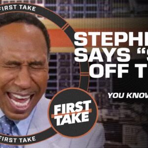 STAY OFF THE... 🤫 Stephen A. says it LOUD & PROUD 💨 | First Take