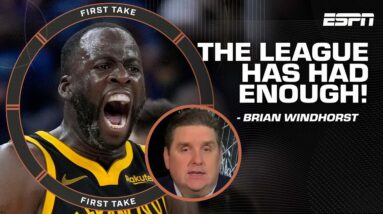 The league has HAD ENOUGH! 🗣️ - Brian Windhorst on Draymond's suspension | First Take