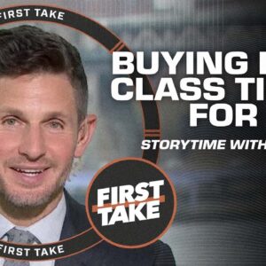 📖 Storytime with Dan Orlovsky 📖 Buying first class ticket for his wife ✈️ | First Take