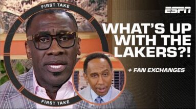 Shannon Sharpe & Stephen A. DIAGNOSE the Lakers’ problem after 44-PT loss 🍿 | First Take