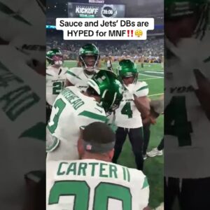 Sauce and the Jets' DBs are ready for Chargers-Jets âœˆï¸� #shorts