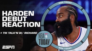James Harden's 'CLUNKY' Clippers debut & Tik Talk'n with Richard Jefferson 🏀 | NBA Today