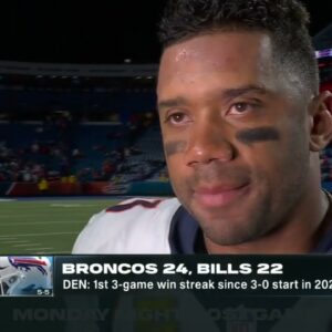 'WE DID IT FOR BRONCOS COUNTRY' - Russell Wilson after beating the Buffalo Bills | SC with SVP