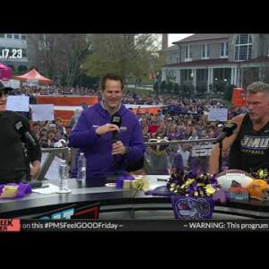 "Do we love the NCAA? NO... do we love Pat? YES" - JMU fans | Pat McAfee Show