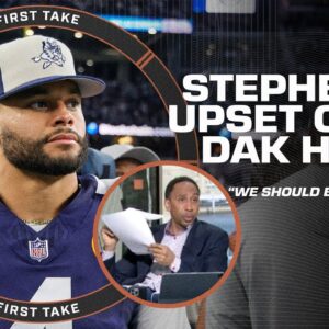 Stephen A. says 'We should be ASHAMED' for HYPING up Dak Prescott 🫣 | First Take