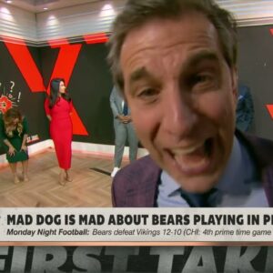 Mad Dog is MAD about the NFL playoff picture, Bears in primetime & the NYC Xmas tree ðŸŽ„ | First Take