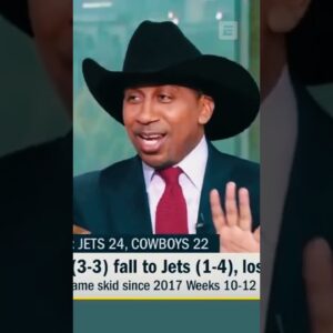 A whole year of Stephen A. Smith hating on the Cowboys 🤠 #shorts