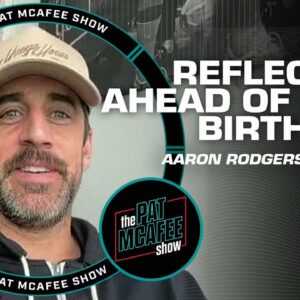 Aaron Rodgers rallies & reflects with The Pat McAfee Show ahead of his 40th birthday! 🎂