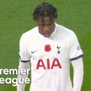 Tottenham down to nine men after Destiny Udogie's red card v. Chelsea | Premier League | NBC Sports
