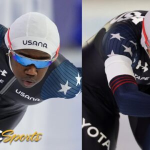 Americans Erin Jackson and Kimi Goetz battle in tight season opening 500m finish | NBC Sports