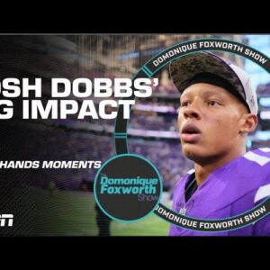 Good Hands Moments: Live in the now, Josh Dobbs! @allstate | The Domonique Foxworth Show