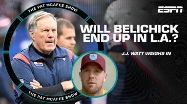 The rumors are getting LOUD 🗣️ Could Belichick end up coaching in L.A.? 🤔 | The Pat McAfee Show