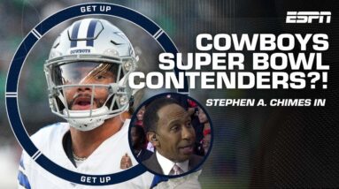 Stephen A. labels the Cowboys as Super Bowl contenders 👀 | Get Up