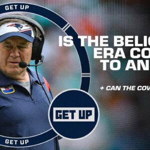 Is the end of the Belichick ERA near? + The Cowboys are the biggest THREAT to the Eagles? 👀 | Get Up