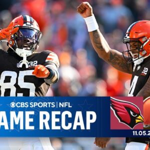 Browns defeat Cardinals in 1st SHUTOUT since 2007 | Game Recap | CBS Sports