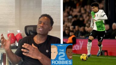 Luis Diaz saves 'erratic' Liverpool in draw with Luton Town | The 2 Robbies Podcast | NBC Sports