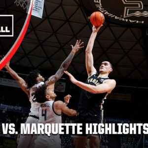 Purdue vs. Marquette | Maui Invitational Championship | Full Game Highlights