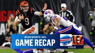 Bills late game rally FALLS short, as Bengals SEIZE 4th STRAIGHT win | Game Recaps | CBS Sports