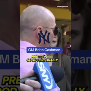 Yankees GM Brian Cashman has a lot of faith in his team #shorts