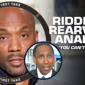 You can't drive looking in the rearview mirror, Stephen A.! 🚘 - Louis Riddick's analogy | First Take