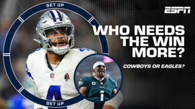 Cowboys vs. Eagles is the biggest game of Dak's CAREER? + Will the Bears KEEP Fields? 👀 | Get Up