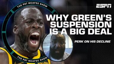 Draymond Green's 'uncanny' behavior is BAD FOR BASKETBALL! - Perk | The Pat McAfee Show