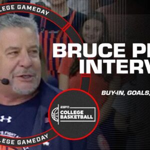 Bruce Pearl on team buy-in, goals and team ceiling 🙌 | College GameDay