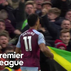 Ollie Watkins' brace gives Aston Villa 2-0 lead against Fulham | Premier League | NBC Sports