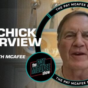 BILL BELICHICK JOINS THE PAT MCAFEE SHOW 👀 Co-hosting the NFL Draft, Tom Brady as the GOAT & more 🏈