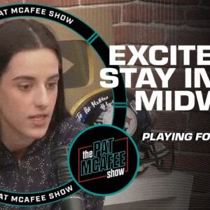 Caitlin Clark HOPED for the Indiana Fever to get the first pick 🙌  | The Pat McAfee Show
