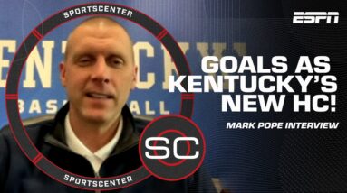 Mark Pope on Kentucky's STANDARD, chasing BANNERS & following in Calipari's FOOTSTEPS | SportsCenter