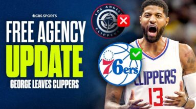 NBA Free Agency News: Paul George leaves Clippers, agrees to $212M deal with 76ers | CBS Sports