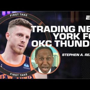 Stephen A. Smith’s INITIAL REACTION to Isaiah Hartenstein’s move to the Thunder 🍿 | First Take